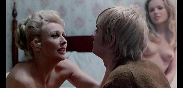  Vivian Neves and Pia Andersson lesbian sex scene in Whirlpool (1970)